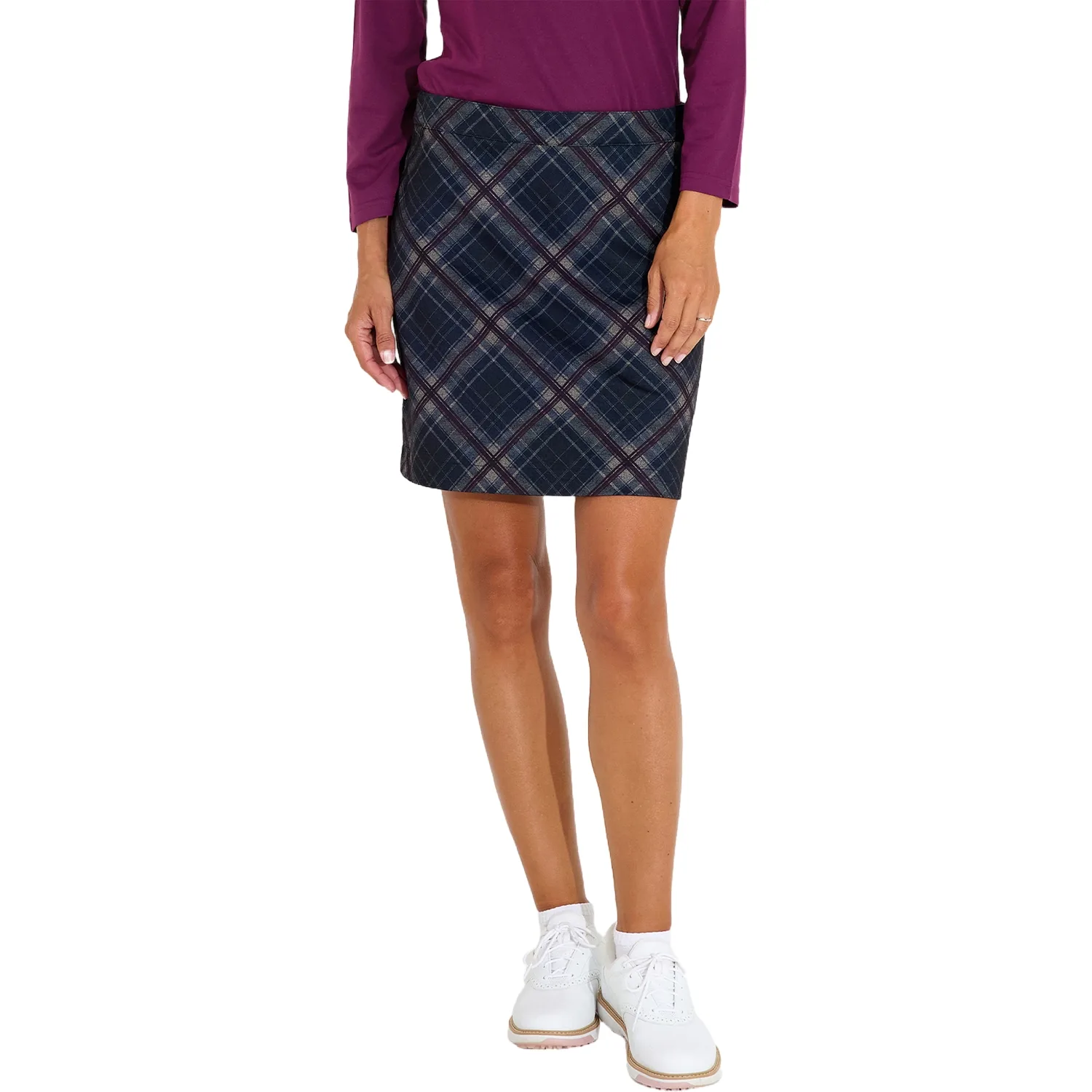 Skort Limerick, regular, navy/beere 34 - Abacus - FashionsVida