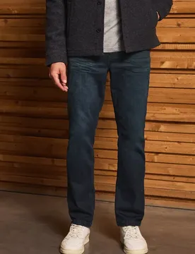 Street One Straight Leg Jeans male Blau