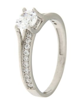 Anello Donna Oro Bianco GL101796