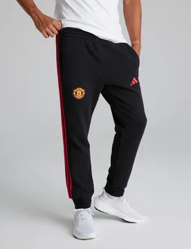 Manchester United DNA Tracksuit Bottoms Black S - Adidas - FashionsVida