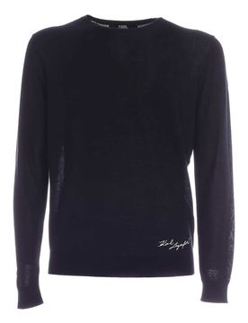 Pullover con logo signature