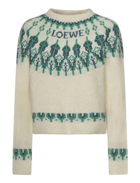 Loewe Maglione in Misto Lana