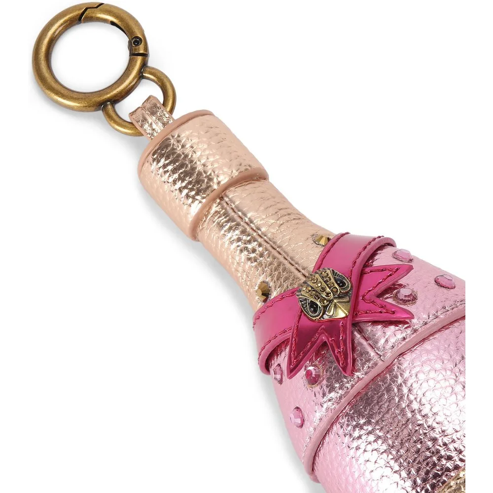 Colgante en forma de botella de champán con águila - Kurt Geiger - FashionsVida