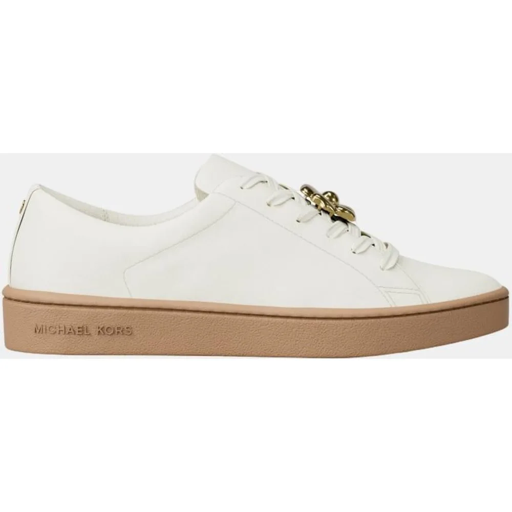 Sneakers keaton de mujer de piel con adornos de flores - MICHAEL Michael Kors - FashionsVida