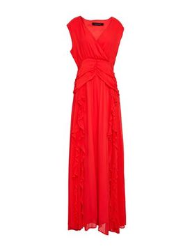 Maxi-Kleid Damen Rot 34,36,40 Damen