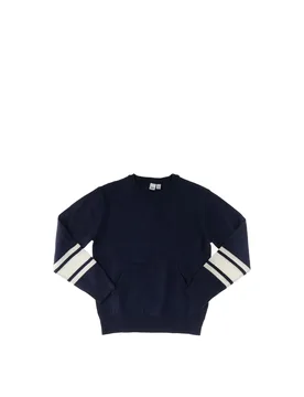IDO Maglione girocollo BLU SCURO S - iDO - FashionsVida