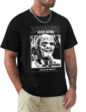 Zombie Flesh Eaters (Zombi 2) T-Shirt Standard Fit Solid Tee Shirt - Aliexpress - FashionsVida