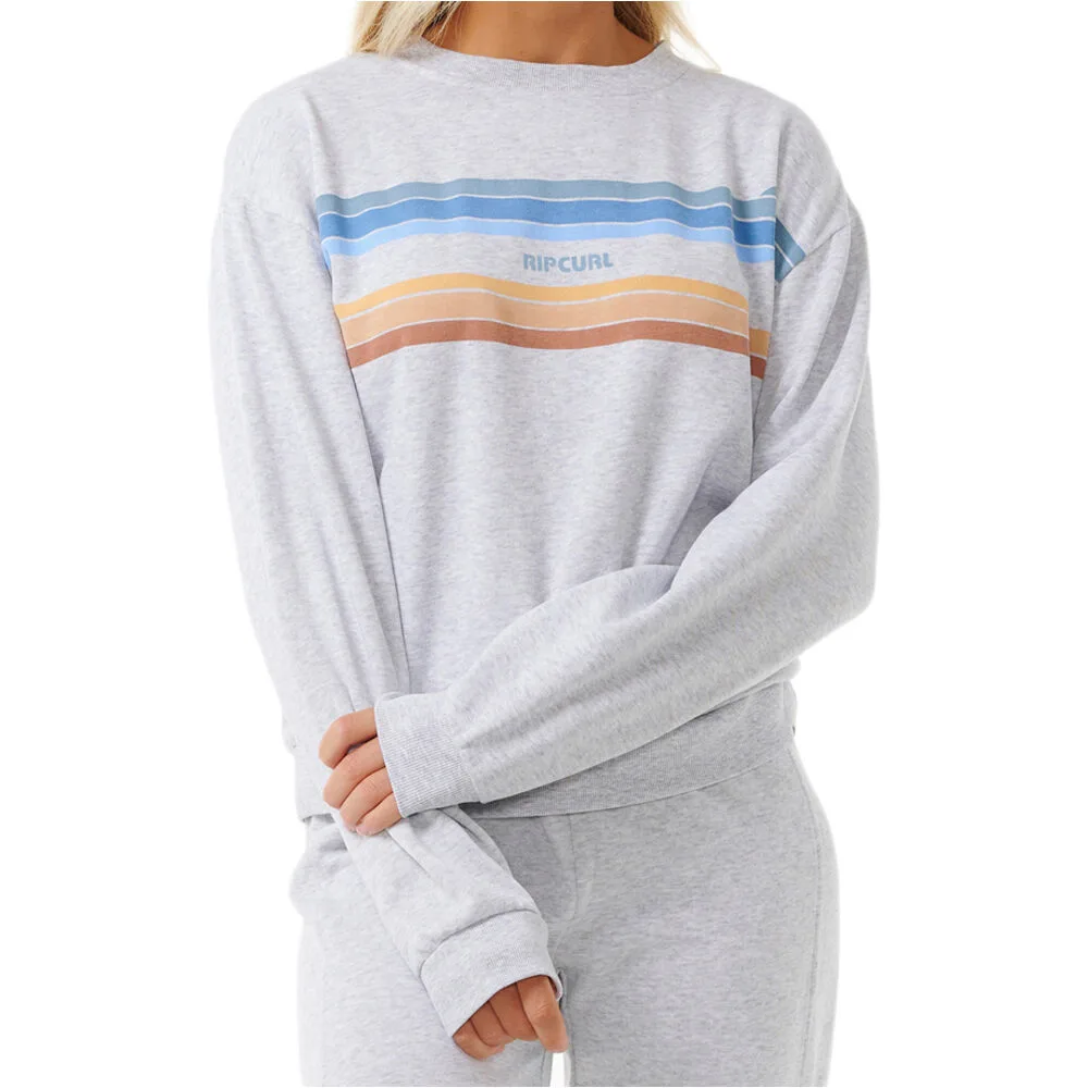 High tide sudadera mujer Gris (XS) - Rip curl - FashionsVida