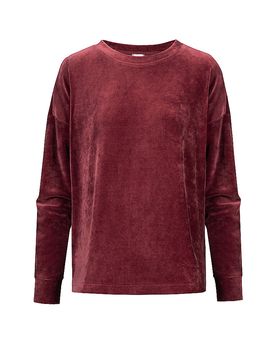 Suéter Loungewear VELVET DREAM rojo oscuro XL
