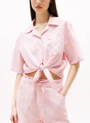 TOMMY JEANS CAMICIA CROP
