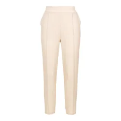 Bequem-Schlupfhose 7/8 „Elegant“ beige L Damen