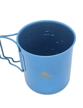 Toaks Light Titanium 450ml Cup Anodisiert Blau - Toaks Titanium - FashionsVida