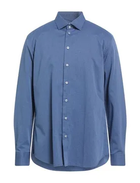 Camisa Hombre Azul marino 38 Hombre - Bastoncino - FashionsVida