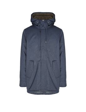 Parka MR SMITHEM MELANGE dunkelblau S herren