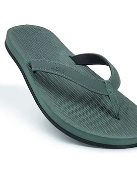 Essentials Flip Flops Leaf UK 2.5-3.5 Women - Indosole - FashionsVida
