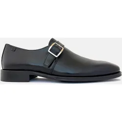 Zapatos de hombre hebilla piel