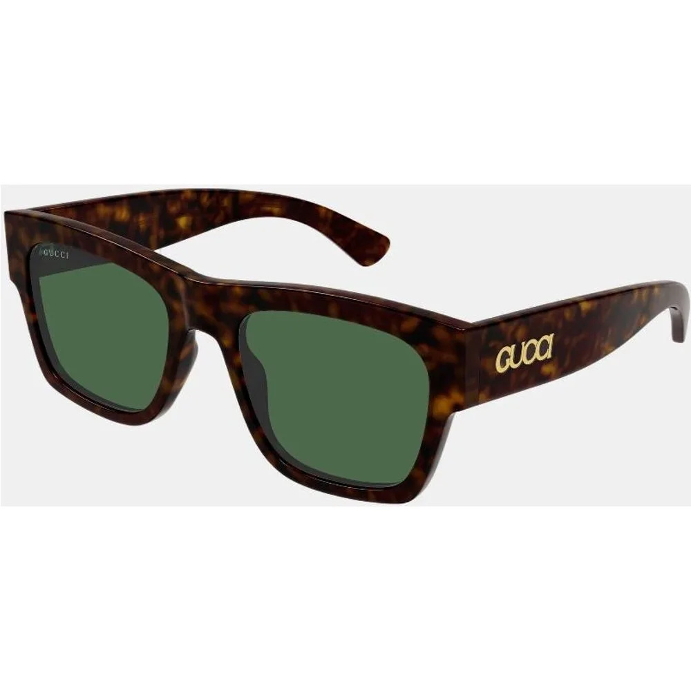 Gafa de sol de hombre rectangular en acetato - Gucci - FashionsVida