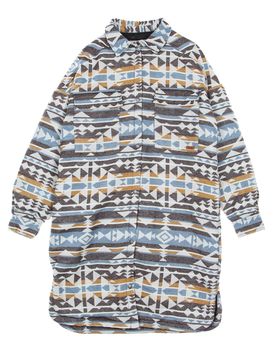 Giacca Coach Jacket Donna Team Sherpa Coat Camel