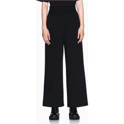 Pantalón de mujer ancho en interlock