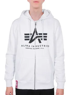 Industries Sweat-shirt à Zip Basic White 3XL