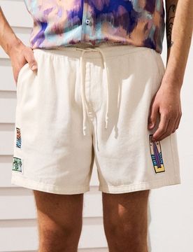 Sinsay - Pantaloncini - panna