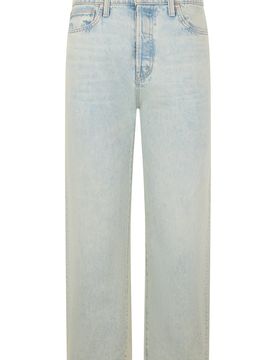 Mother Straight Fit Denim Jeans