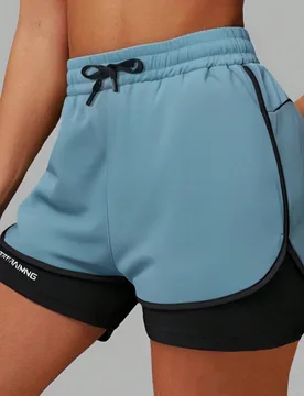 Pantalones cortos deportivos de verano para mujer con bolsillo interior, ropa casual para exteriores - Shein - FashionsVida