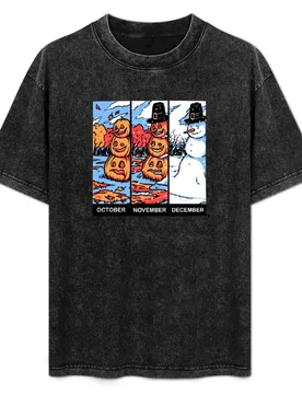 Across the Seasons T-Shirt Casual Fashion Print Tee Top - Aliexpress - FashionsVida