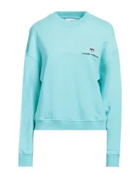 Sudadera Mujer Azul turquesa XS Mujer