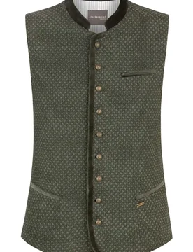 Trachtenweste Alfino (grün, Gr. 44) von Classics für Herren, Oberteile, 100% Polyester - Stockerpoint - FashionsVida