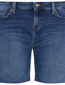 Shorts de mujer boy de tiro medio - 7 For All Mankind - FashionsVida