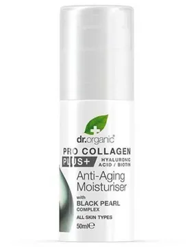 Crema Idratante Anti-invecchiamento Pro Collagen Plus+black Pearl 50ml White