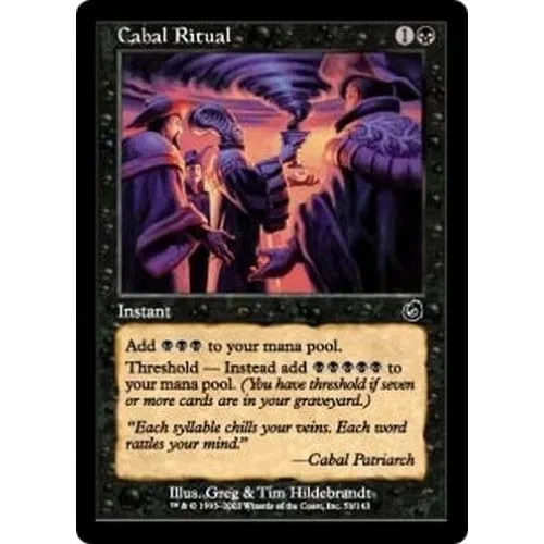 Cabal Ritual Torment - Magic: The Gathering - FashionsVida