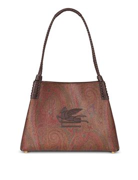 Borsa tote piccola in pelle Libra Paisley