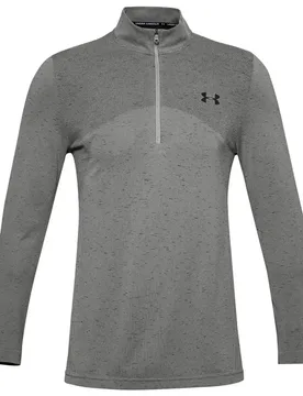 Shirt Seamless 1/2 Zip - Gravity Green / M Herren Gravity Green adult Herren - Under armour - FashionsVida