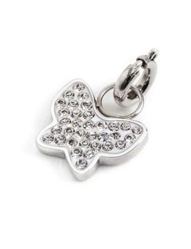Charm Marlù farfalla con cristalli 18CH095-W