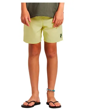 Short De Bain Culture Cherlo Lime 164 cm Garçon