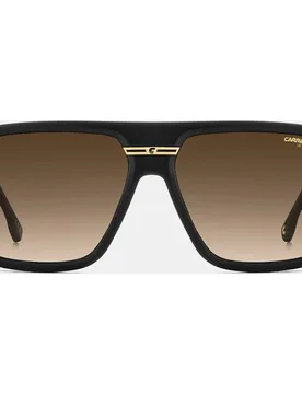 Gafa de sol de hombre rectangular en poliamida con lente degradada - Carrera - FashionsVida