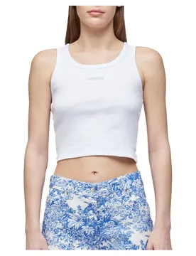Maglietta Senza Maniche Logo White 01 / White 01 M