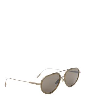 Zegna Occhiali da sole in metallo