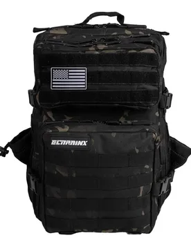 Sac à Dos Tactical 25l Black Camouflage One Size - Elitex Training - FashionsVida