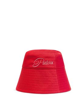 Cappello del secchio prepotente con logo