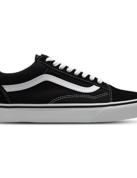 Old Skool Herren Sneaker - Schwarz - Größe 46 - Leder, Textil Black 46