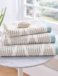 Pure Cotton Albany Towel Light Blue Mix