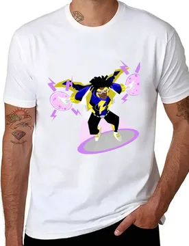 Detective Comics Presents: Superhero Static Shock! T-Shirt t shirts for man graphic vintage t shirt for man T-Shirt - Aliexpress - FashionsVida