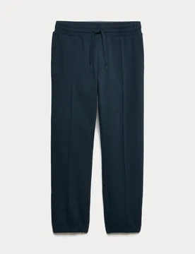 M&S Pique Scuba Joggers Navy male - M&S - FashionsVida