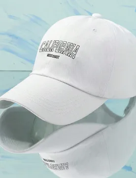 Pieza Gorra de béisbol estilo California lavado, gorra Snapback unisex de color caramelo, sombrero de sol de moda para chicas, sombrero casual para p - Shein - FashionsVida