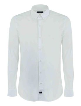Fay Camicia Button Down Bianco