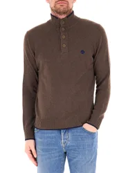 Maglione misto lana MARRONE M