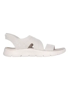 Sandali Slip Ins Beige GO WALK FLEX SANDAL ENTICING 41 - Skechers - FashionsVida